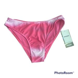 MOSMANN AUSTRALIA NWT Pink Tie Dye Bikini Bottoms Size Medium